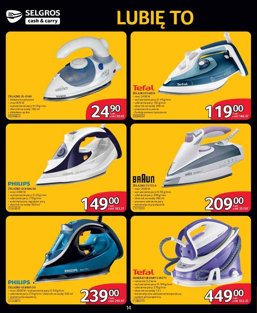 Gazetka promocyjna Selgros str. 14