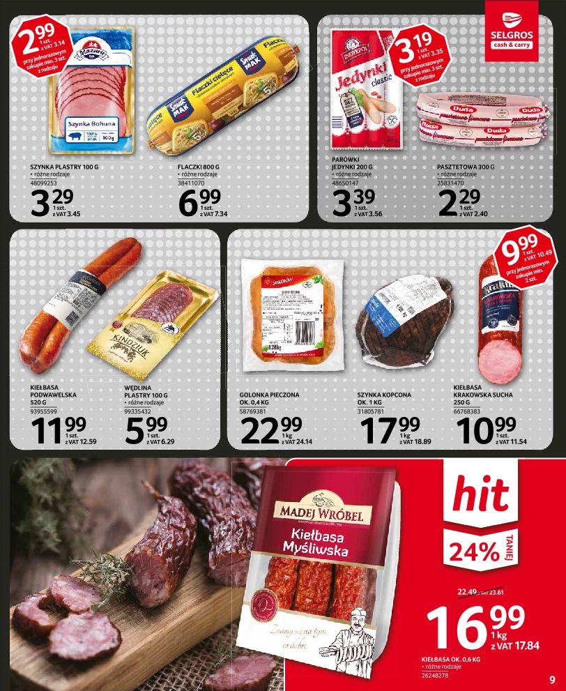 Gazetka promocyjna Selgros str. 9