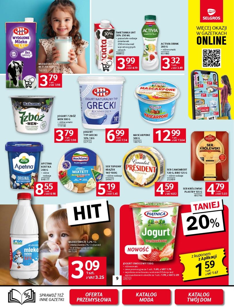 Gazetka promocyjna Selgros str. 9