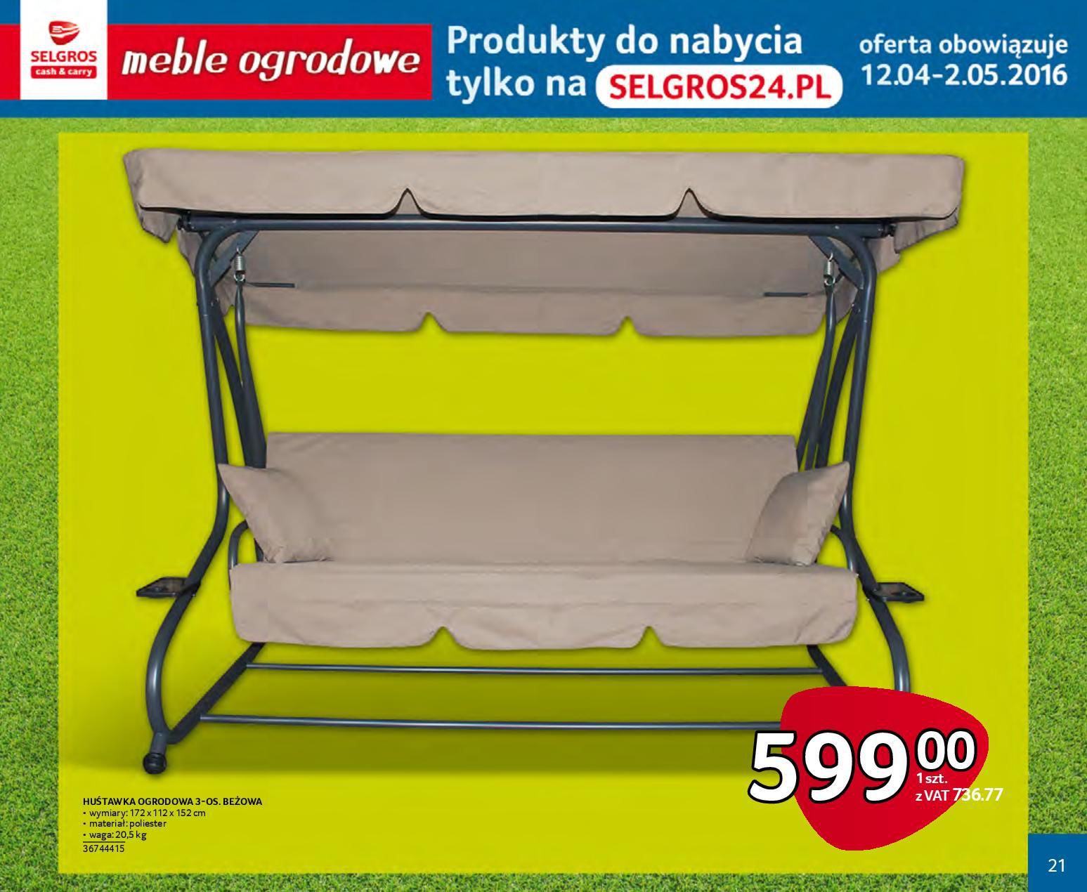 Gazetka promocyjna Selgros str. 21