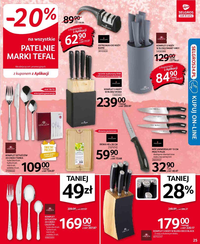 Gazetka promocyjna Selgros str. 25