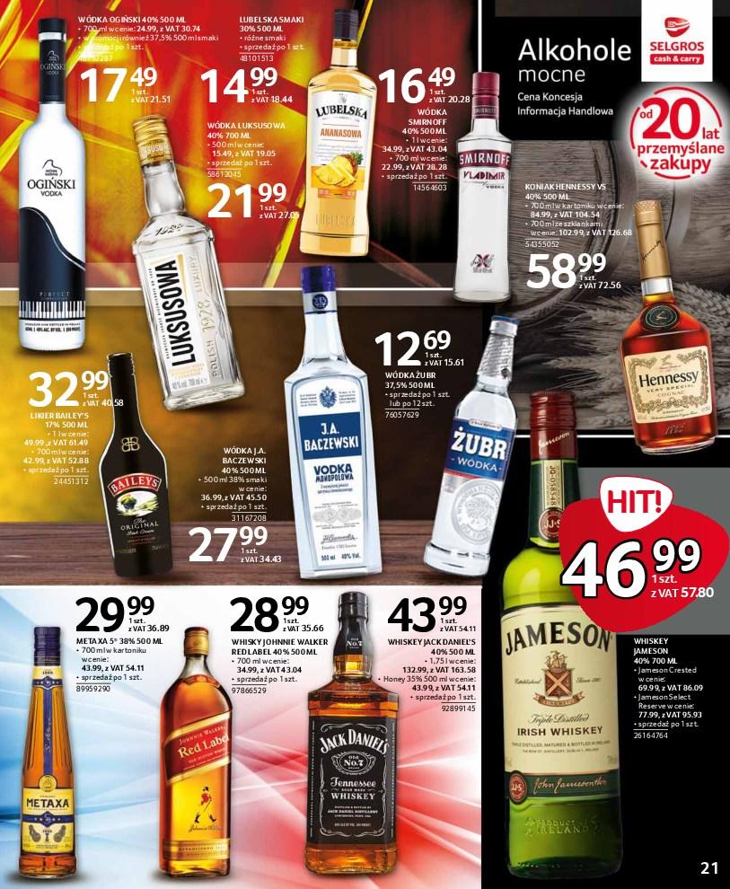 Gazetka promocyjna Selgros str. 21
