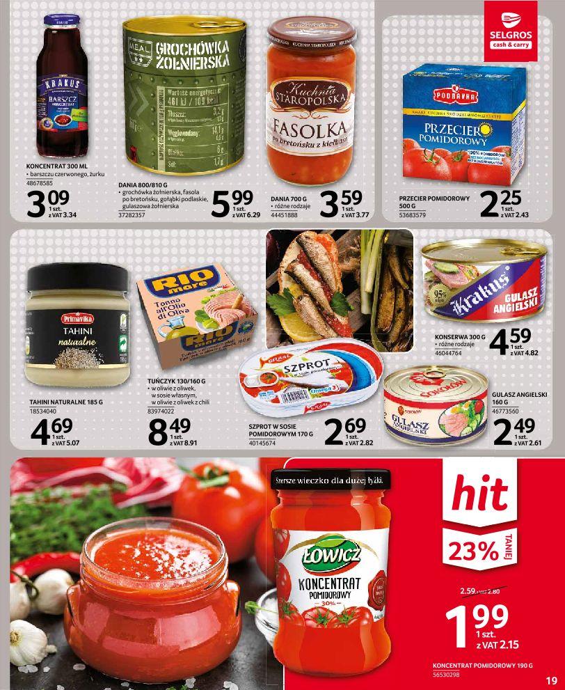 Gazetka promocyjna Selgros str. 19