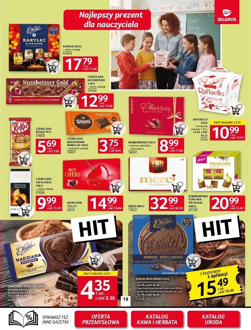 Gazetka promocyjna Selgros str. 19