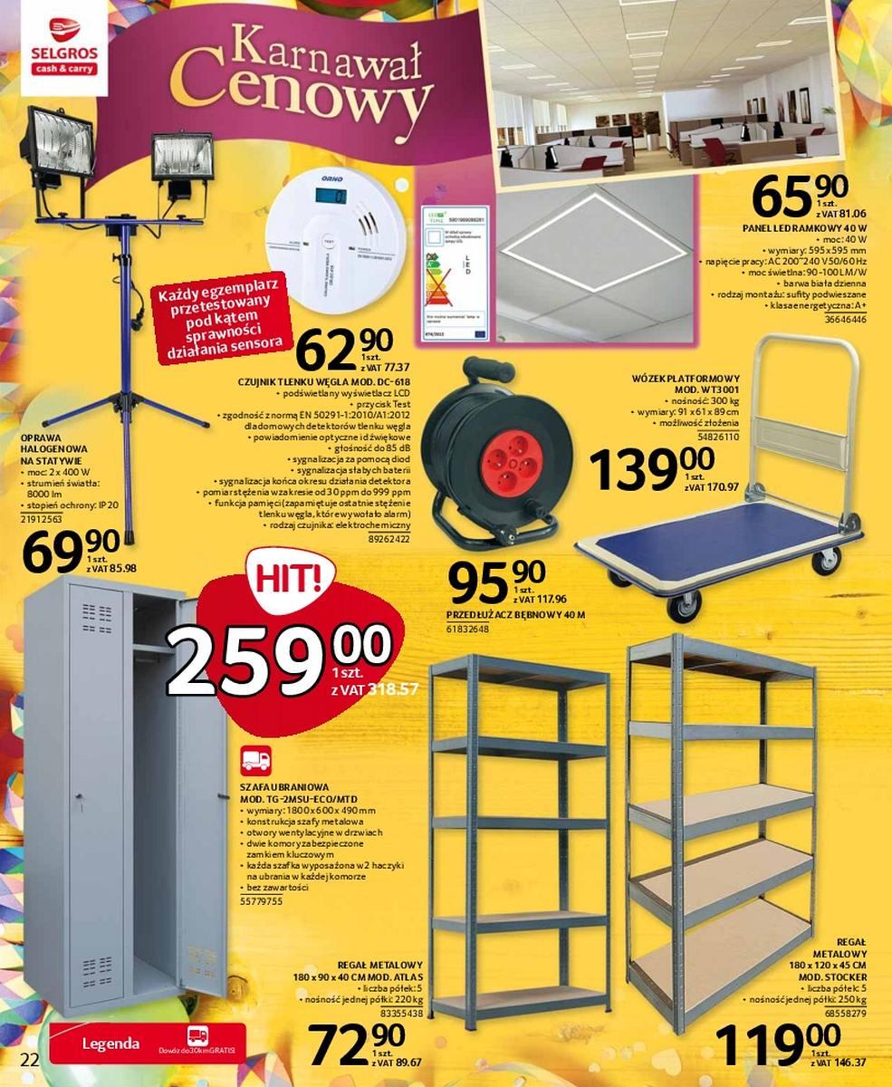 Gazetka promocyjna Selgros str. 22