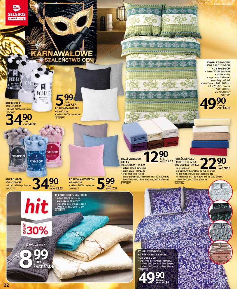 Gazetka promocyjna Selgros str. 22