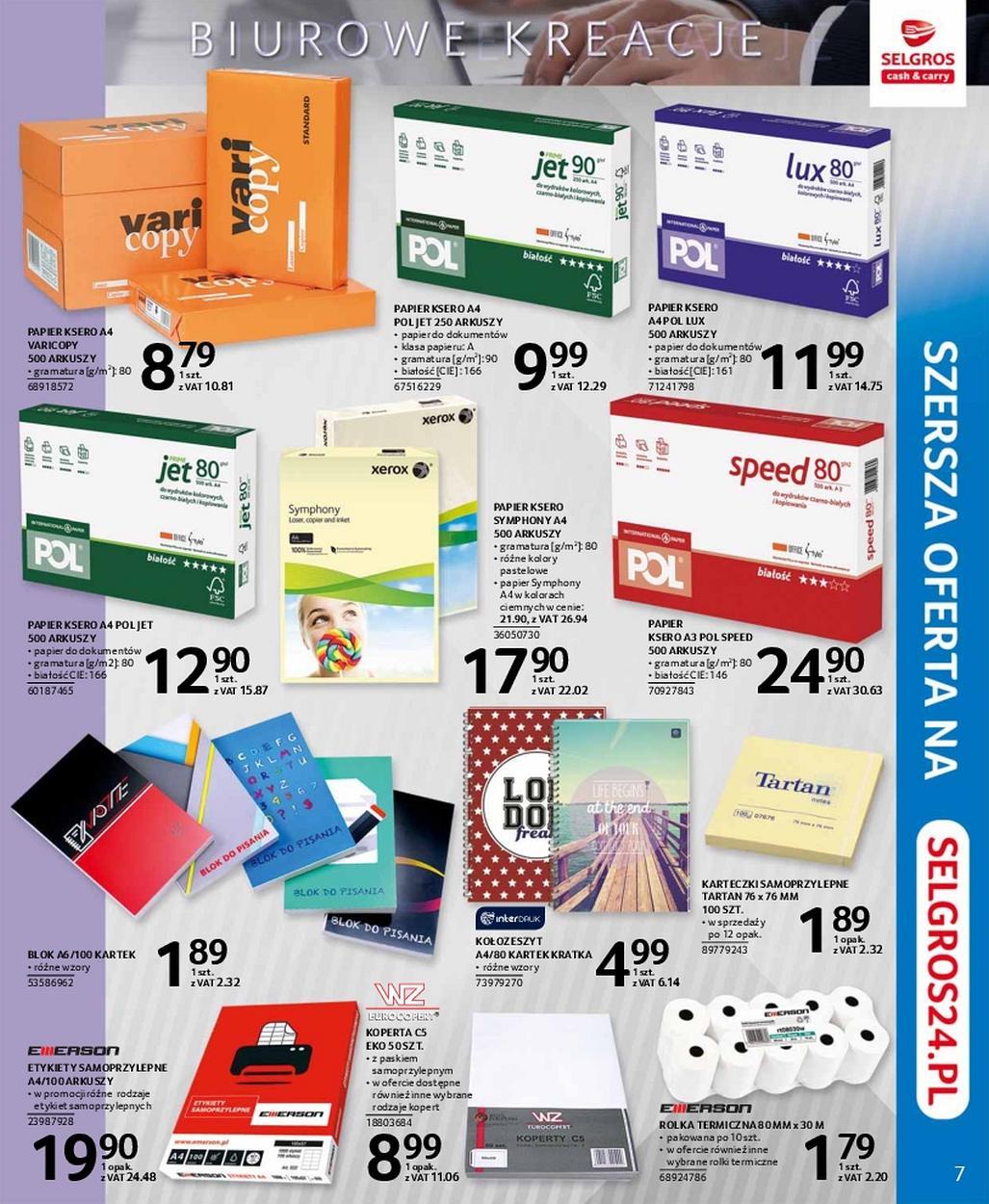 Gazetka promocyjna Selgros str. 7