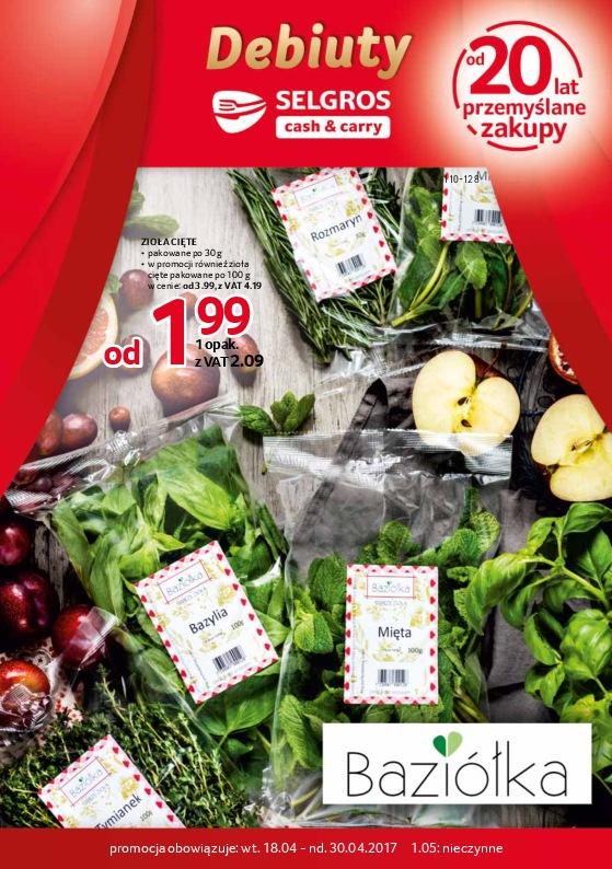 Gazetka promocyjna Selgros str. 1