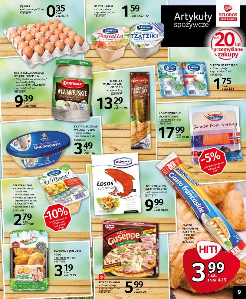 Gazetka promocyjna Selgros str. 9