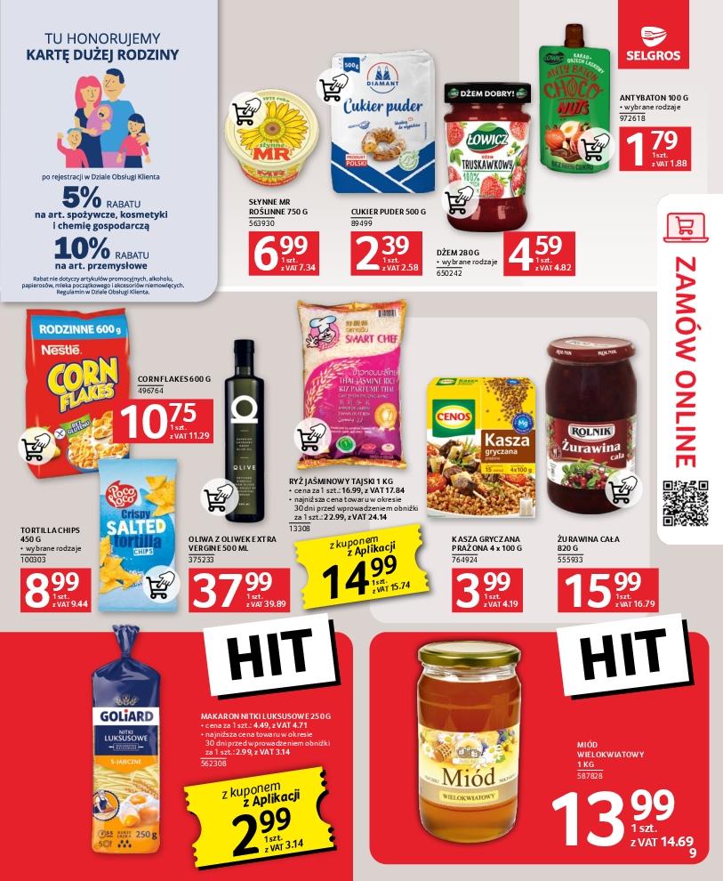 Gazetka promocyjna Selgros str. 9