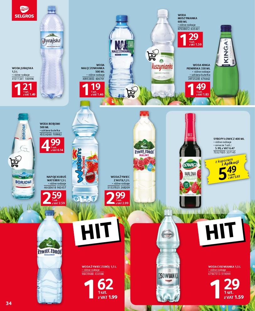 Gazetka promocyjna Selgros str. 34