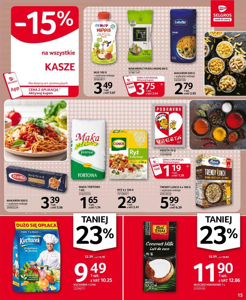 Gazetka promocyjna Selgros str. 15