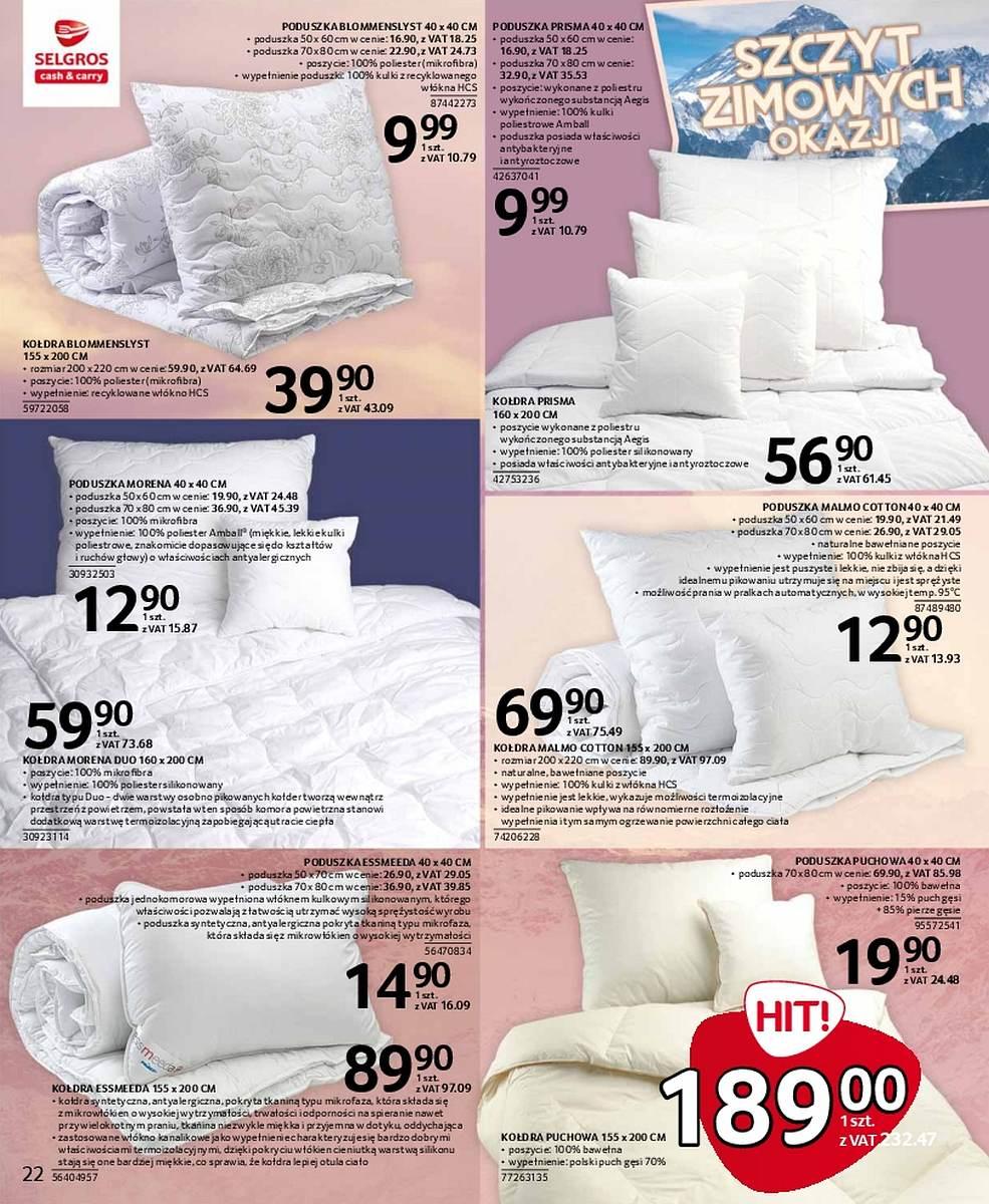 Gazetka promocyjna Selgros str. 22