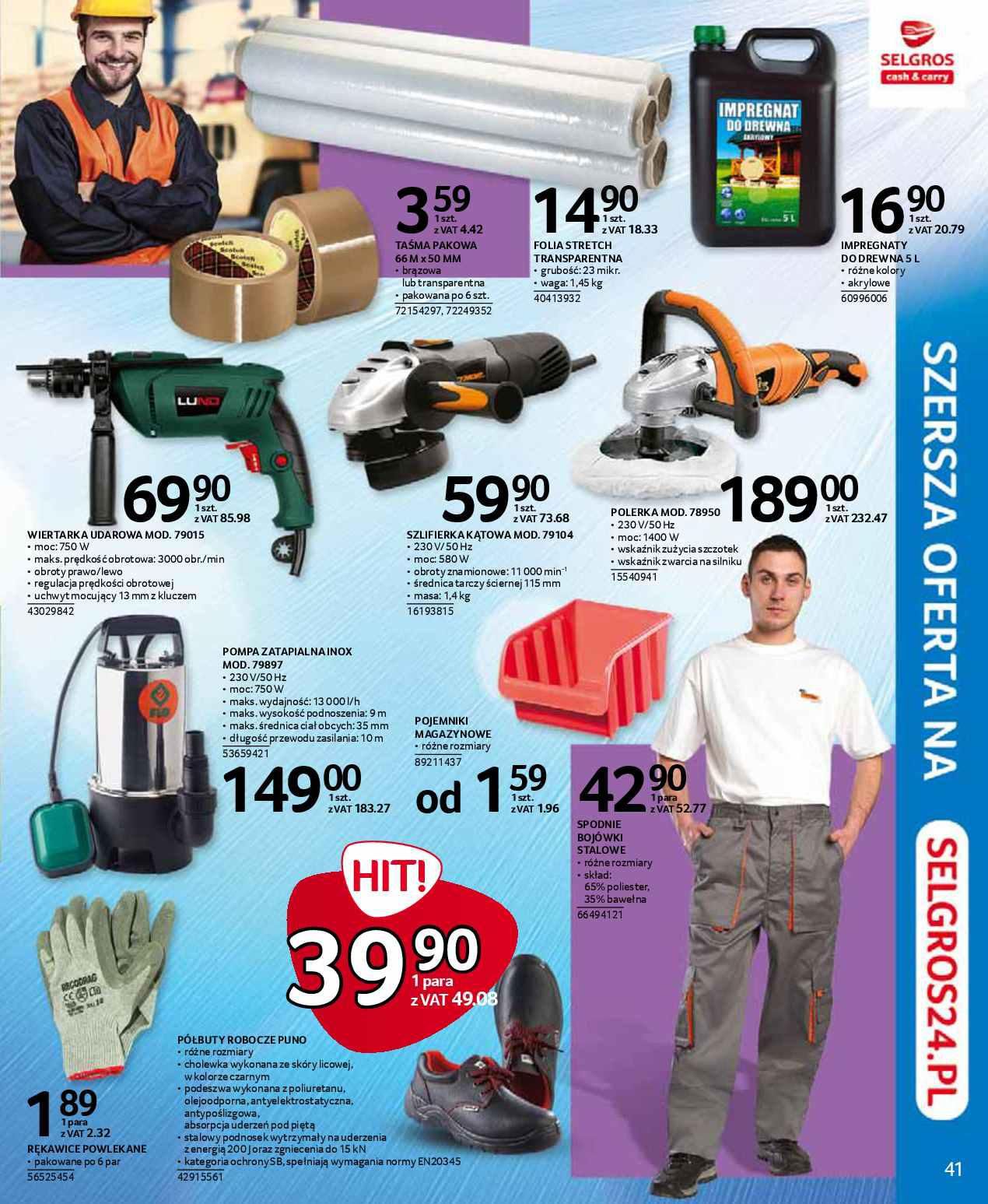 Gazetka promocyjna Selgros str. 41