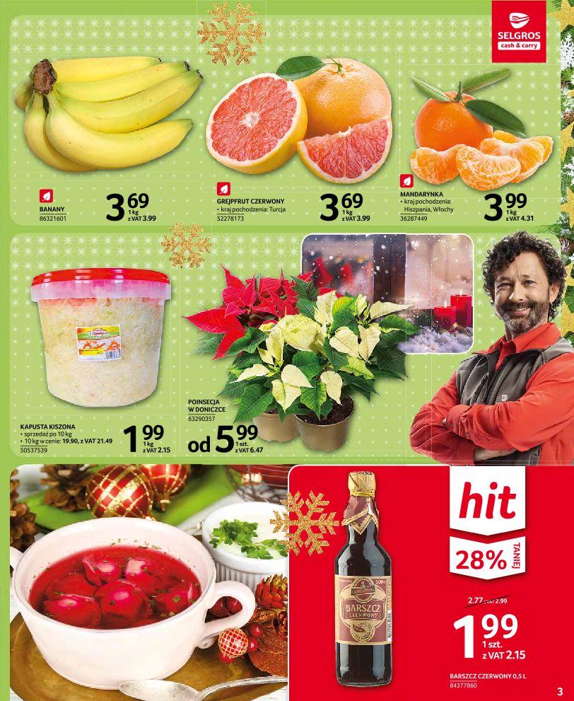 Gazetka promocyjna Selgros str. 3