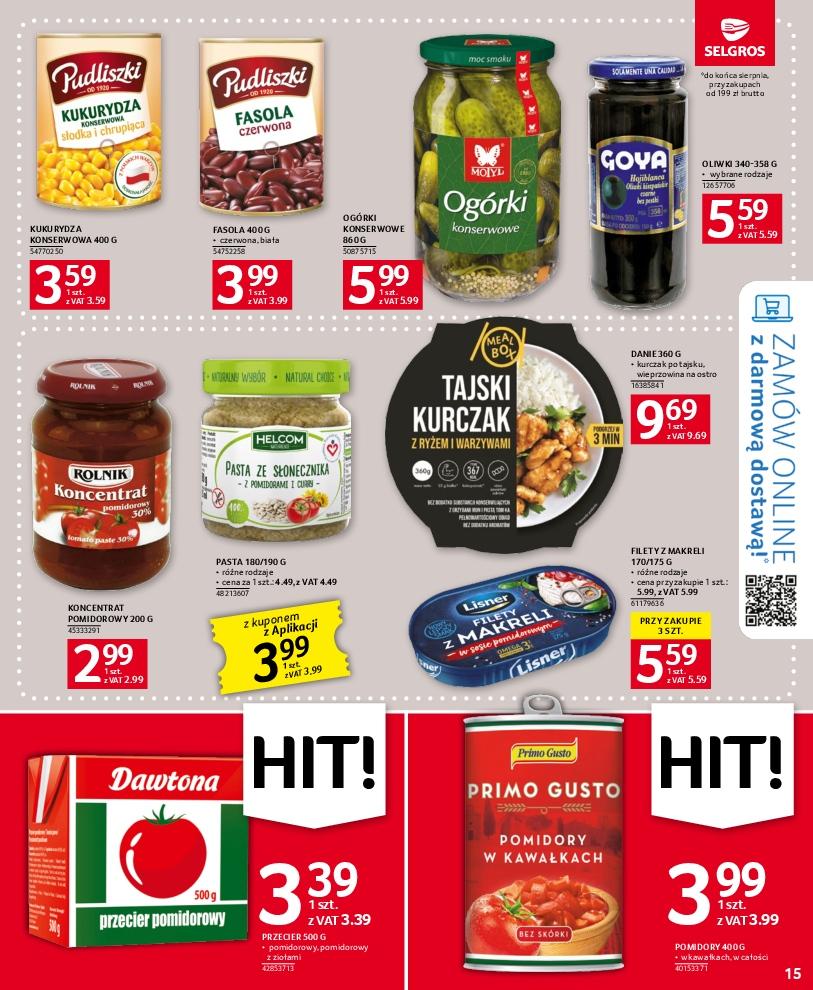 Gazetka promocyjna Selgros str. 15