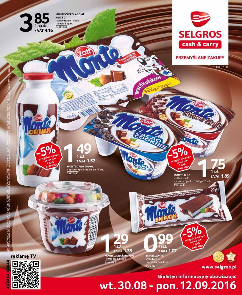 Gazetka promocyjna Selgros str. 1