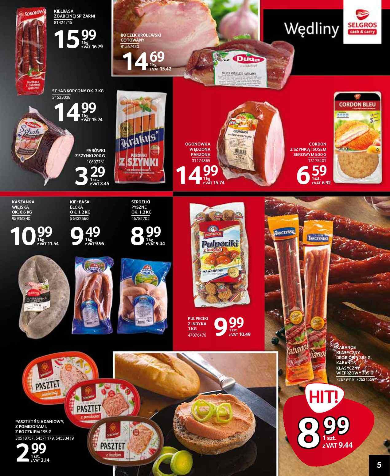 Gazetka promocyjna Selgros str. 5