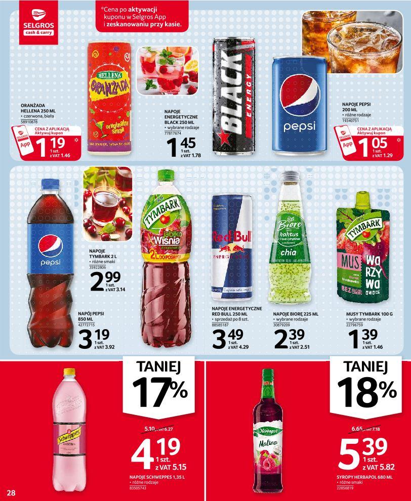 Gazetka promocyjna Selgros str. 28