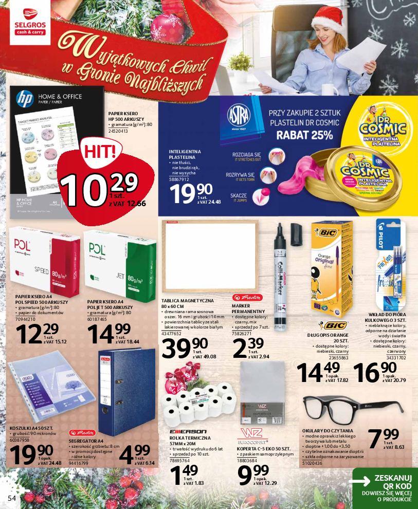 Gazetka promocyjna Selgros str. 54