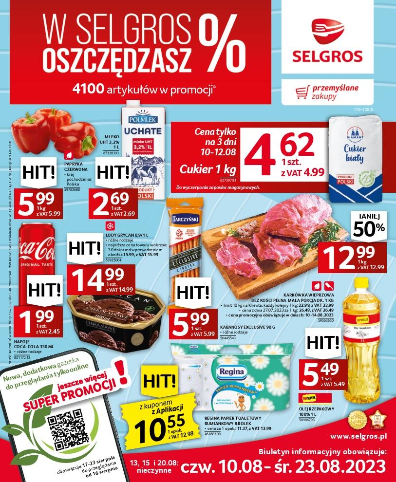 Gazetka promocyjna Selgros str. 1