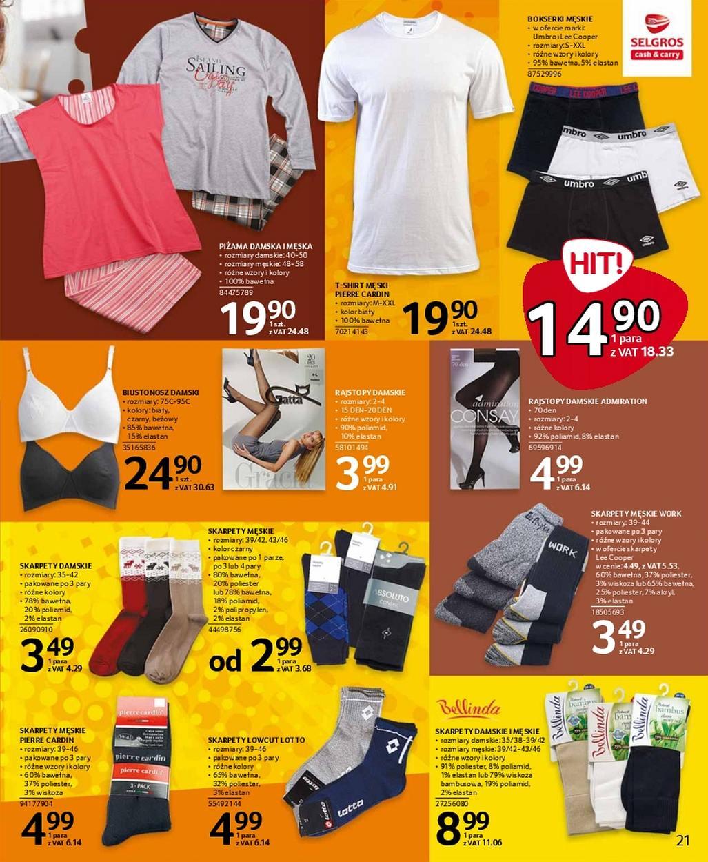 Gazetka promocyjna Selgros str. 21