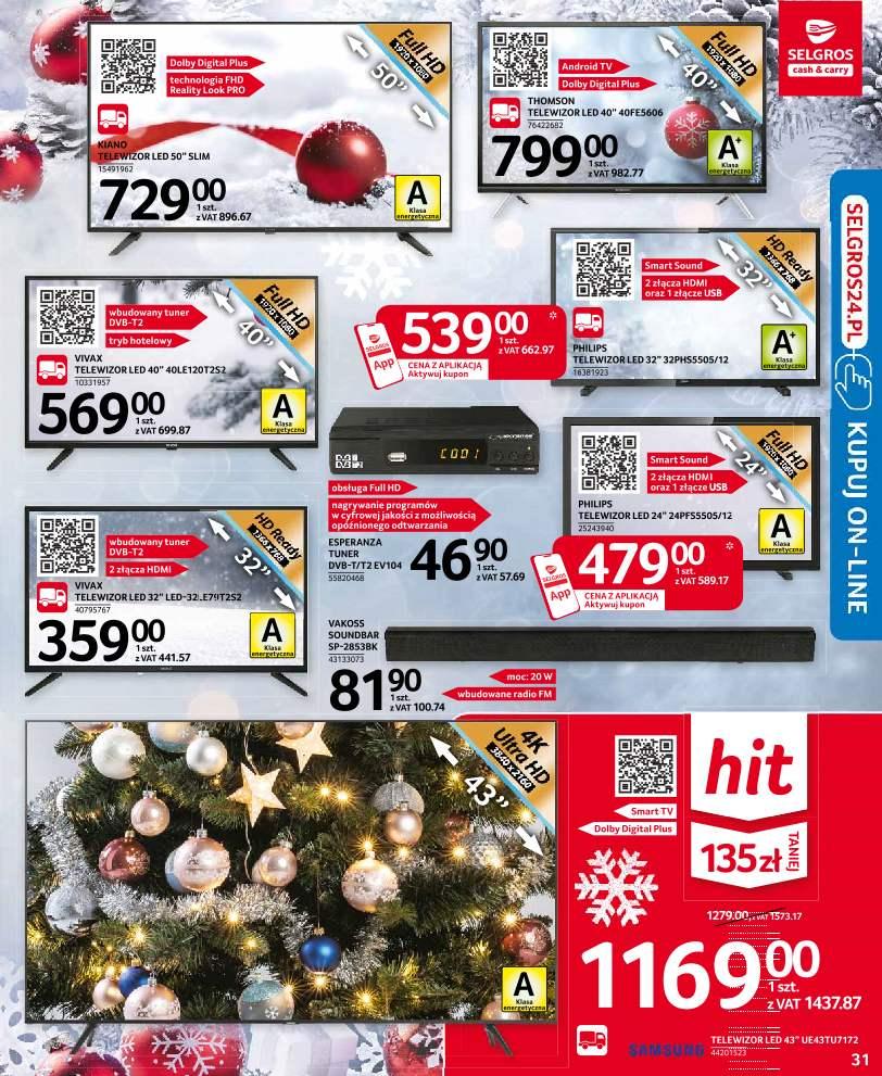 Gazetka promocyjna Selgros str. 31