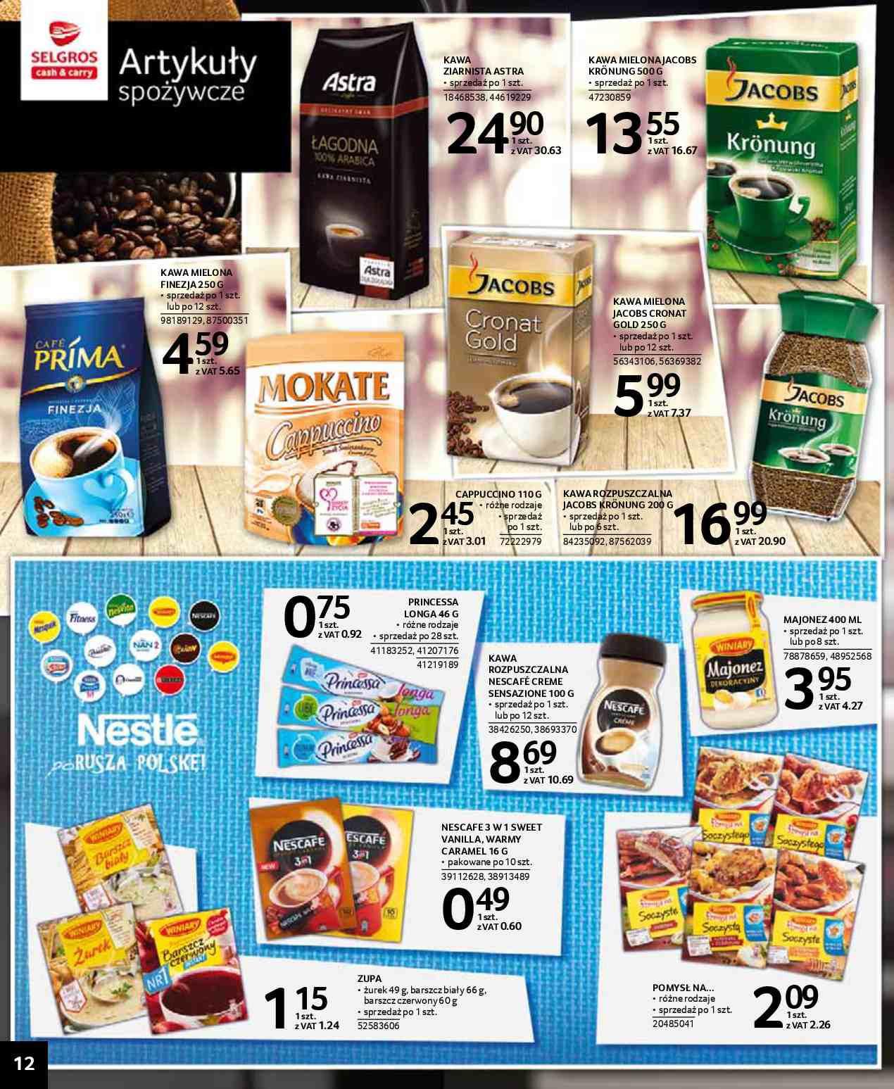 Gazetka promocyjna Selgros str. 12