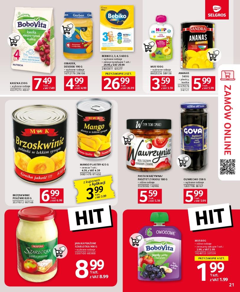 Gazetka promocyjna Selgros str. 21