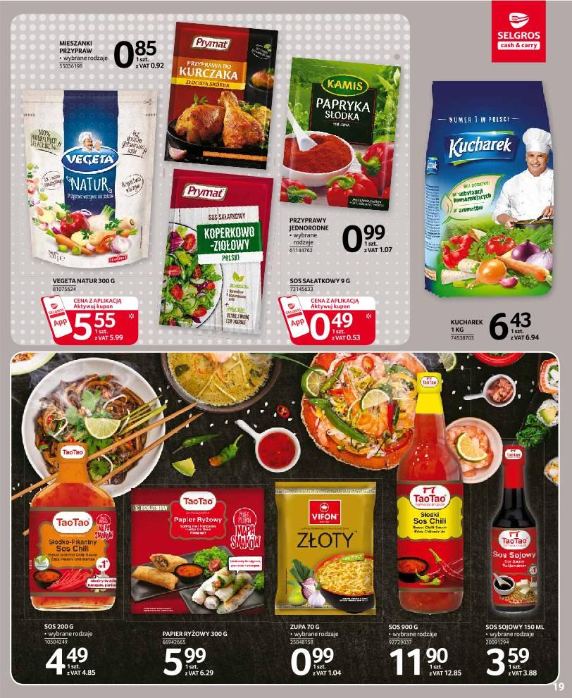 Gazetka promocyjna Selgros str. 19