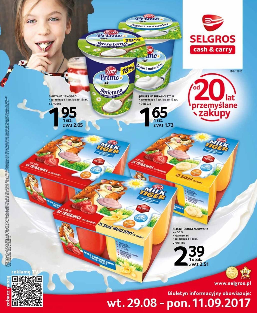 Gazetka promocyjna Selgros str. 1