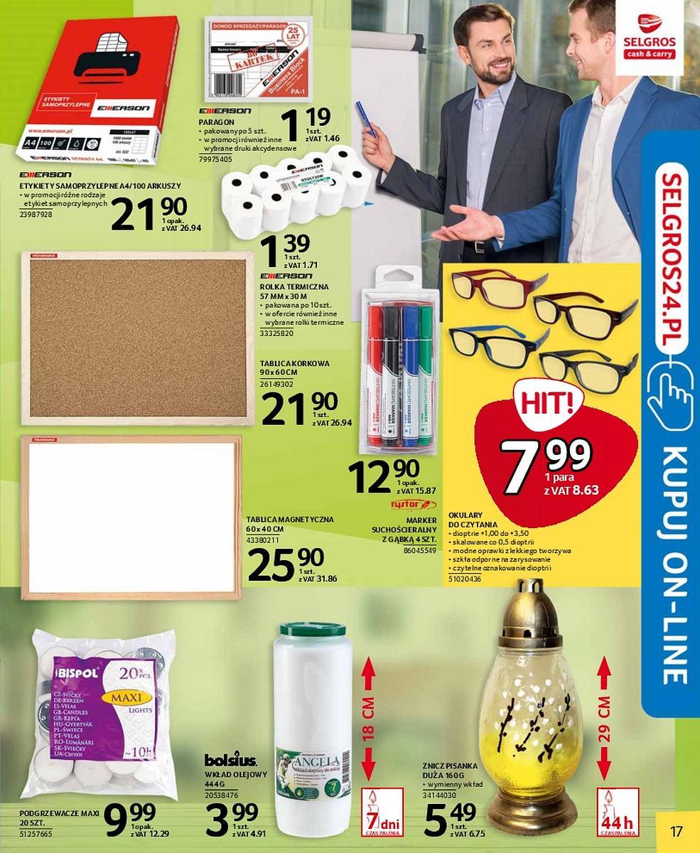 Gazetka promocyjna Selgros str. 17