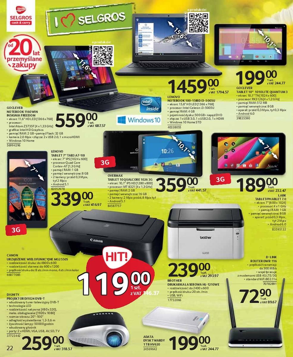 Gazetka promocyjna Selgros str. 22
