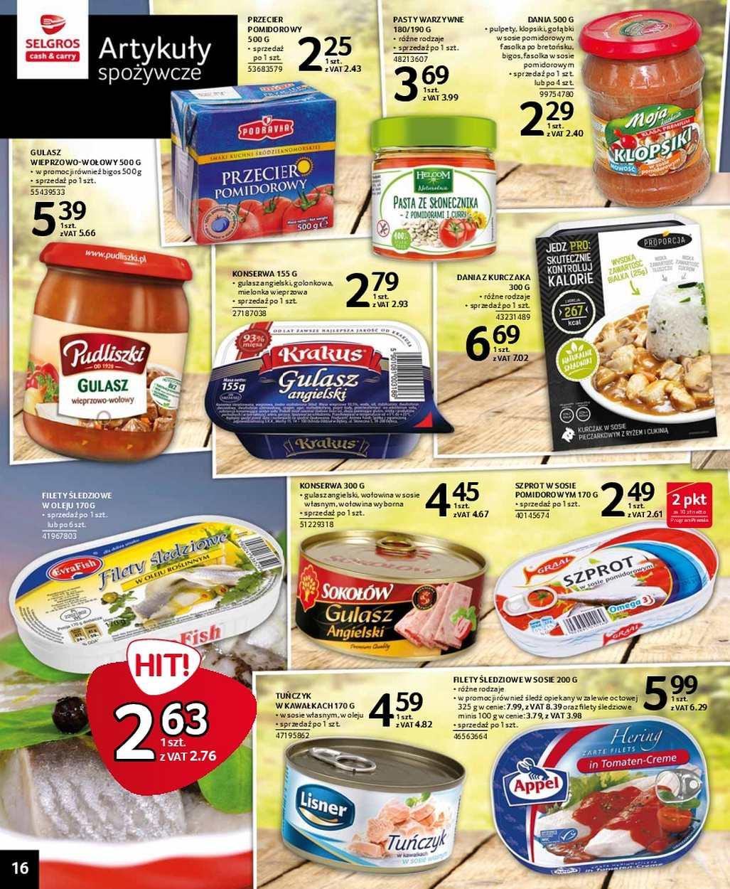 Gazetka promocyjna Selgros str. 16