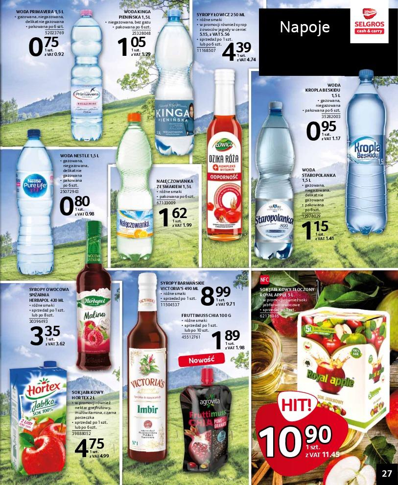 Gazetka promocyjna Selgros str. 27