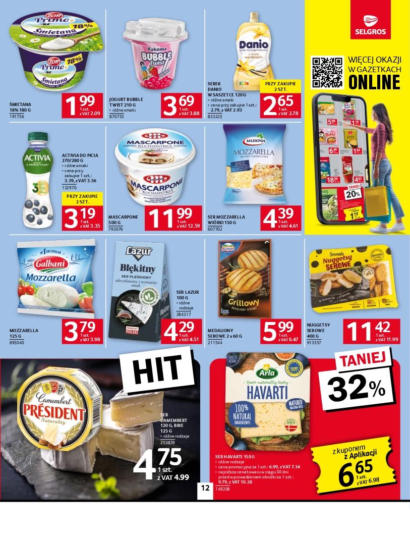 Gazetka promocyjna Selgros str. 12