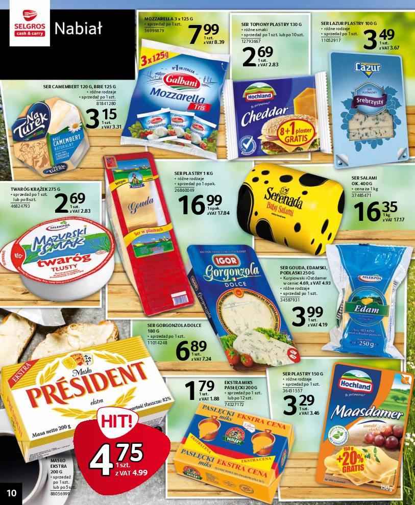 Gazetka promocyjna Selgros str. 10