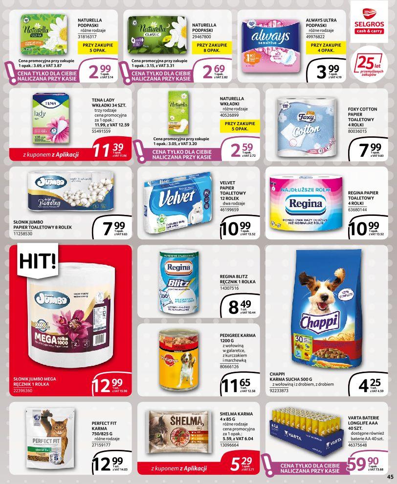 Gazetka promocyjna Selgros str. 45