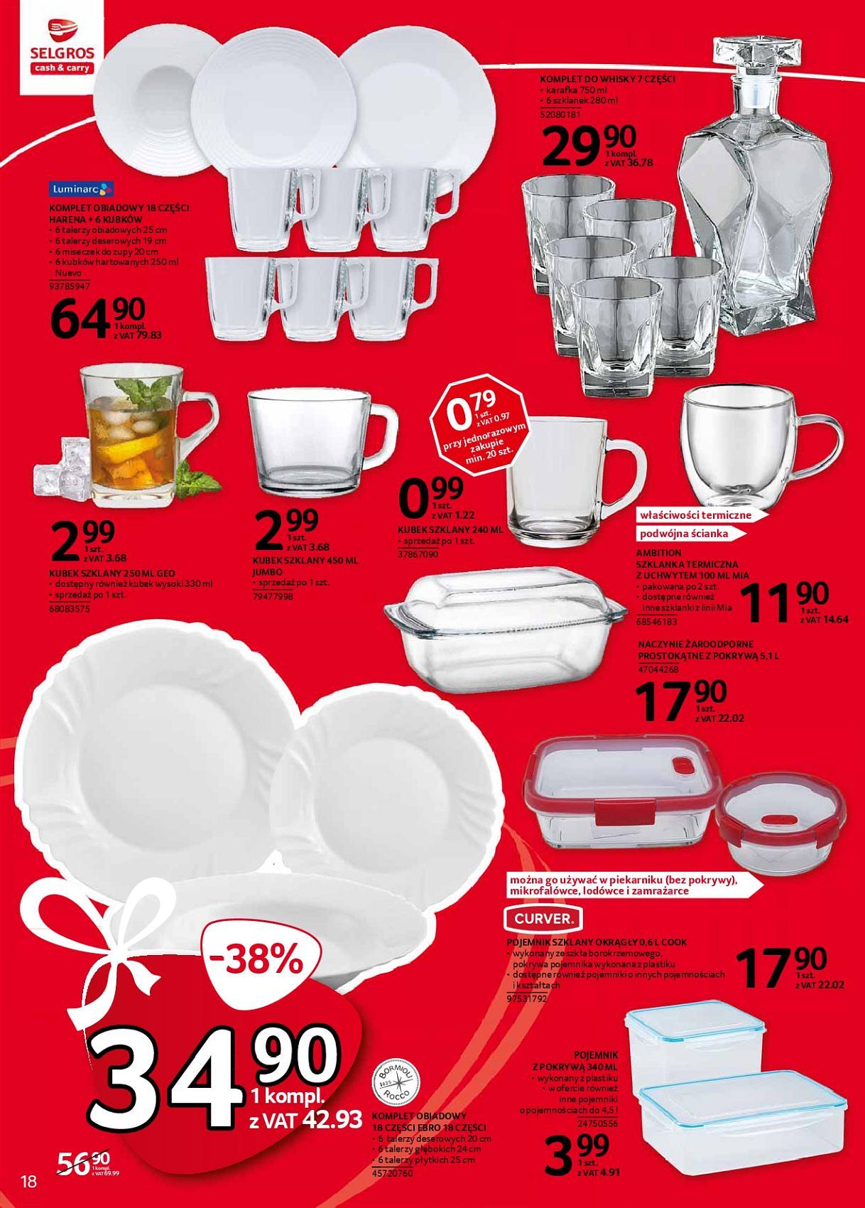 Gazetka promocyjna Selgros str. 18