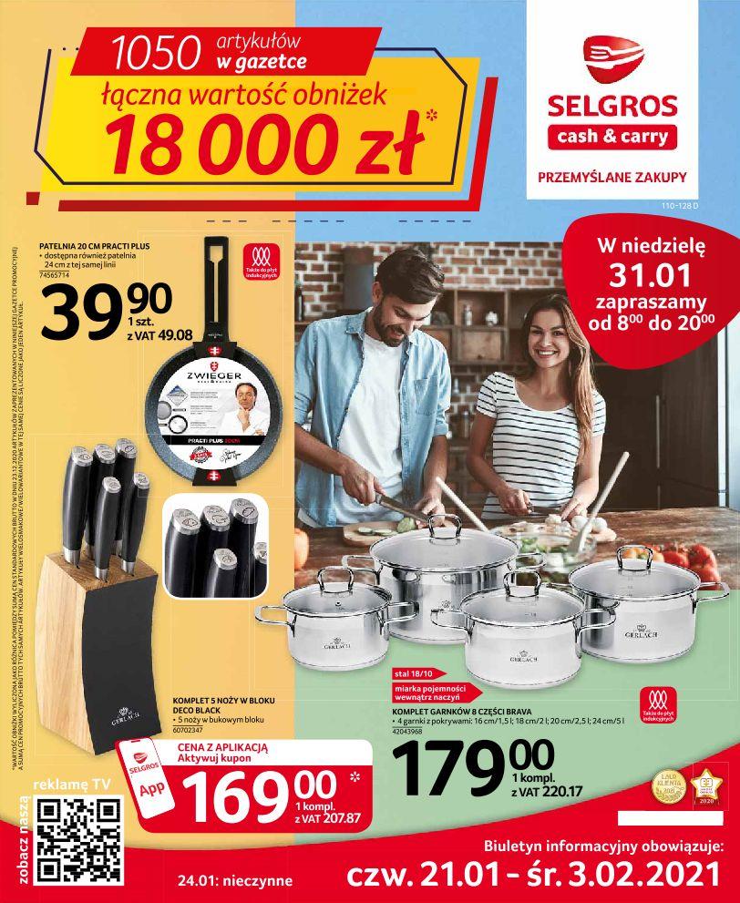 Gazetka promocyjna Selgros str. 1