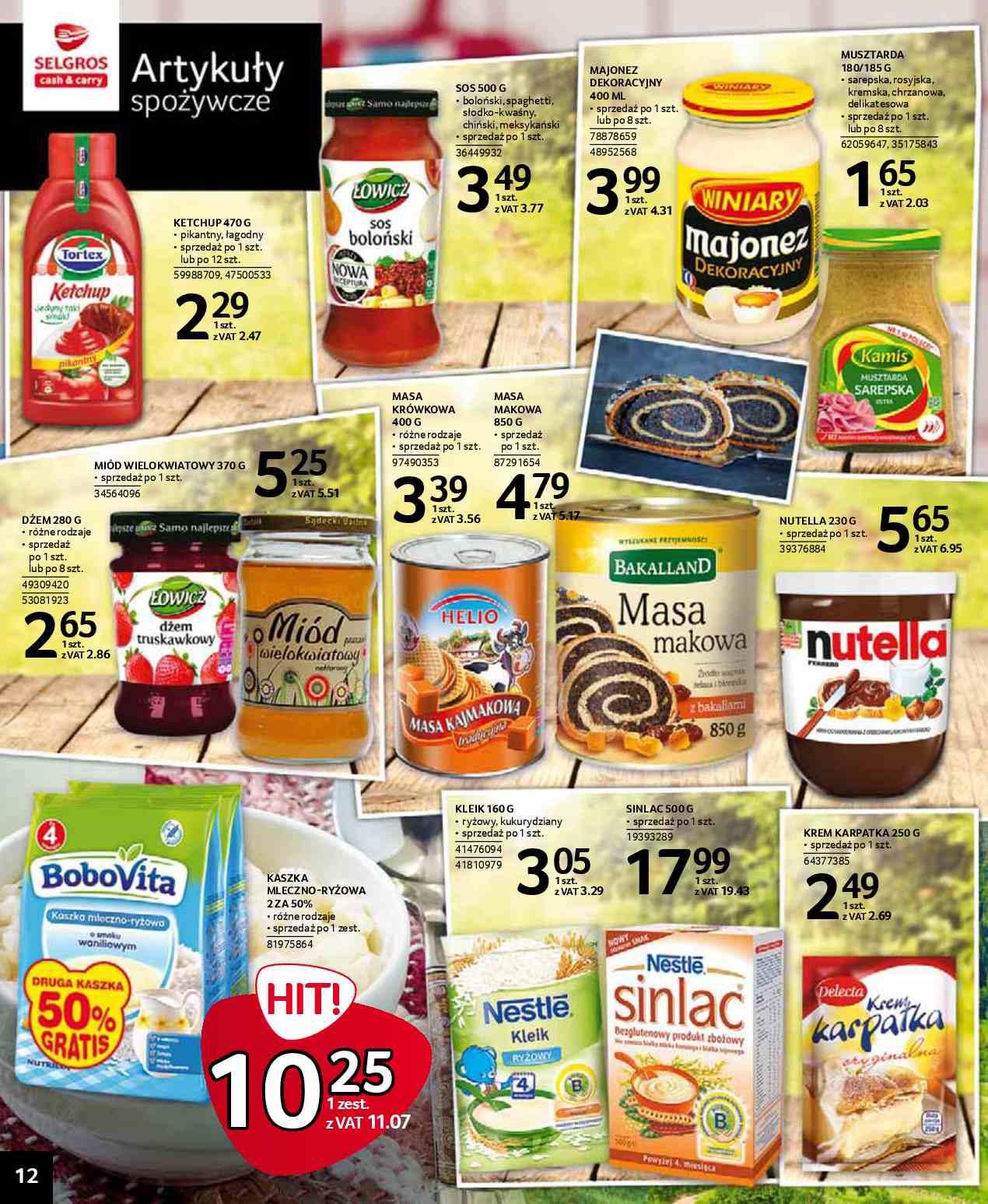 Gazetka promocyjna Selgros str. 12