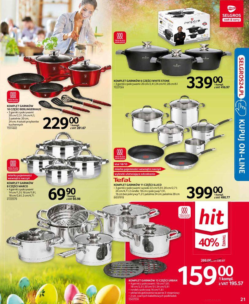 Gazetka promocyjna Selgros str. 21