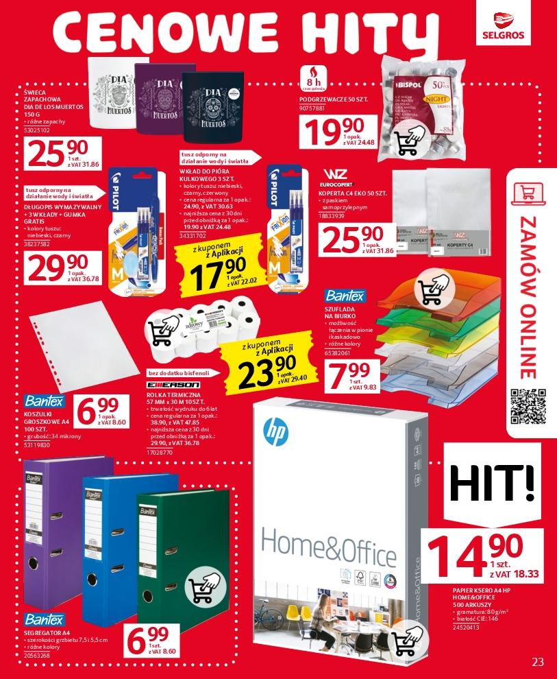 Gazetka promocyjna Selgros str. 23