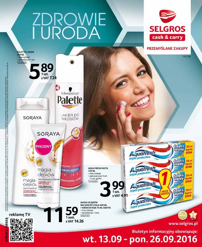 Gazetka promocyjna Selgros str. 1
