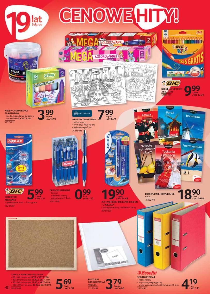 Gazetka promocyjna Selgros str. 40