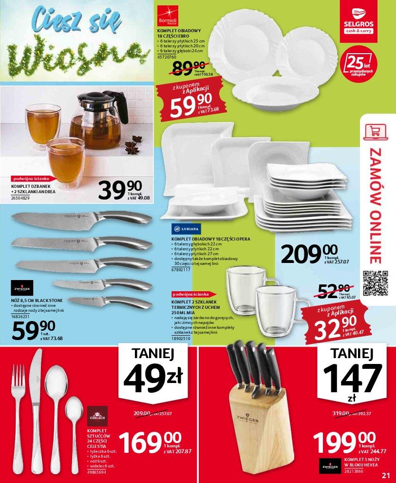 Gazetka promocyjna Selgros str. 21