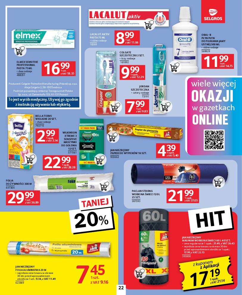 Gazetka promocyjna Selgros str. 20