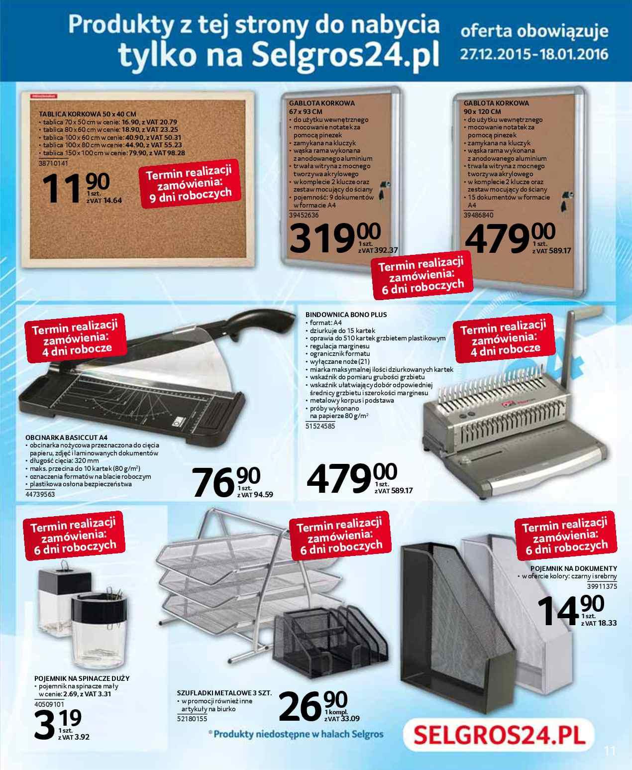 Gazetka promocyjna Selgros str. 11