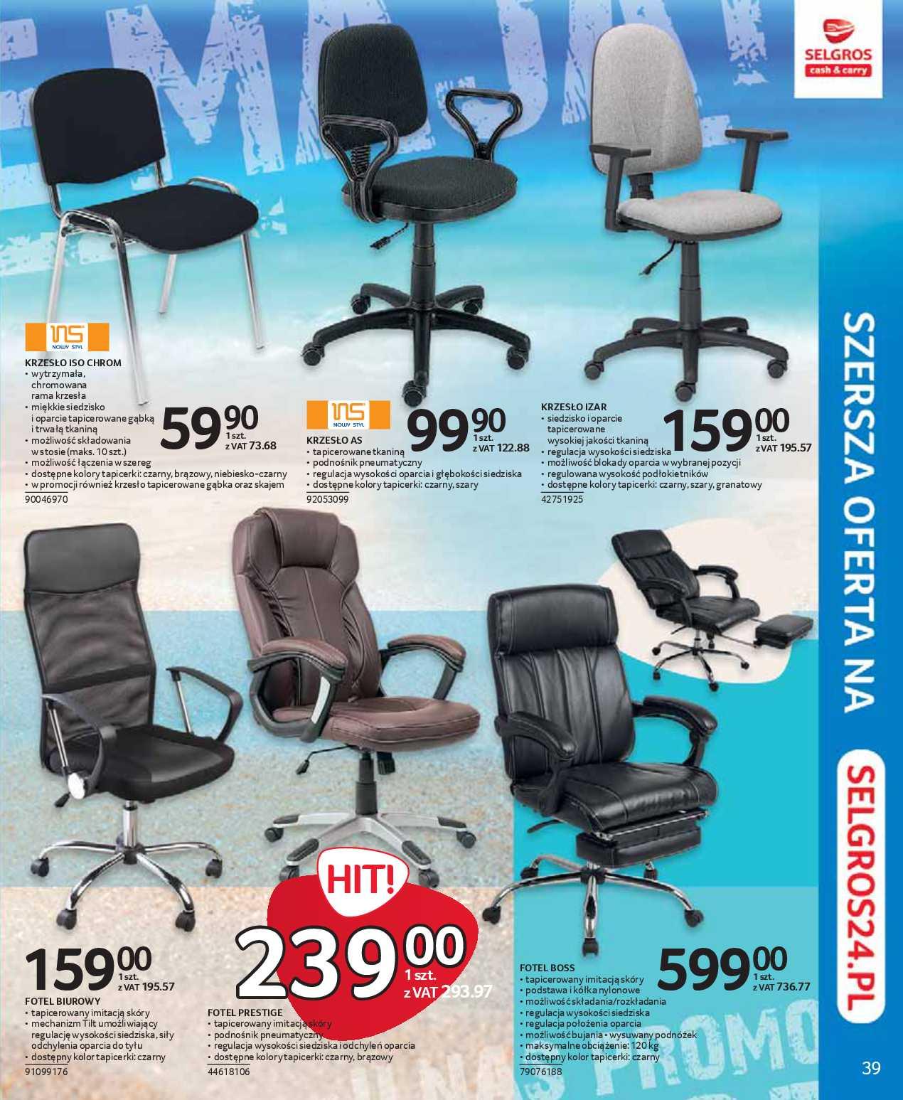 Gazetka promocyjna Selgros str. 39