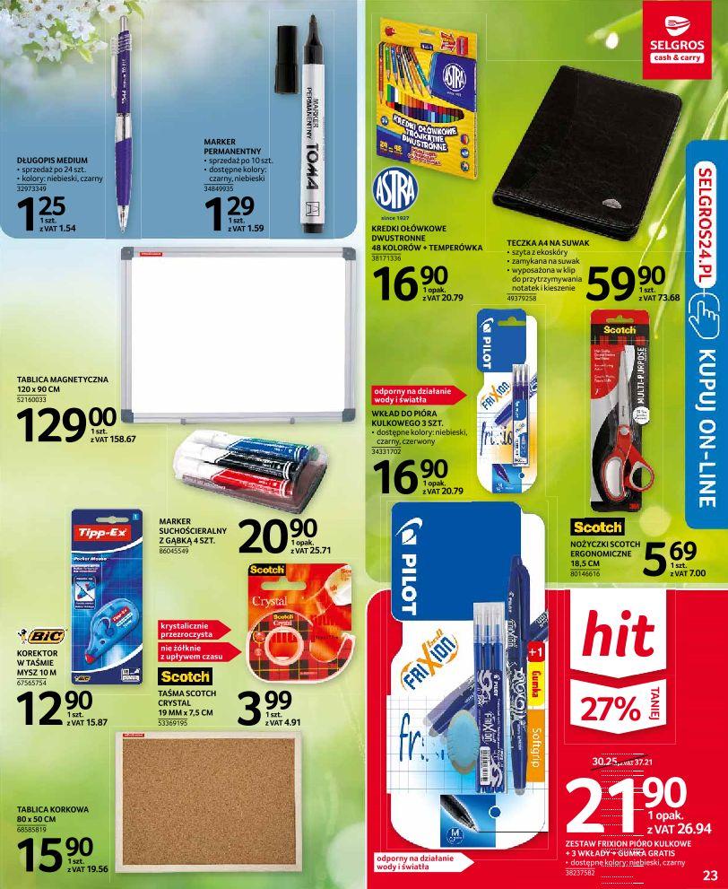 Gazetka promocyjna Selgros str. 23